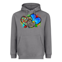 Storm autism hearts Heavyweight Hoodie - Zillion Design Studio