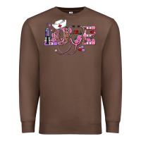 Chestnut valentine's day nurse love Premium Sweatshirt - RanaPortraitStore