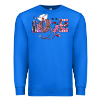 Valentine's Day Nurse Love Premium Sweatshirt | Teevron