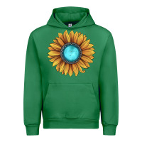 Emerald sunflower gemstone Urban Hoodie - JahusDesignShop