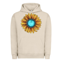 Pigment French Oak sunflower gemstone Urban Hoodie - JahusDesignShop