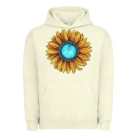 Pigment Pistachio sunflower gemstone Urban Hoodie - JahusDesignShop