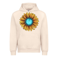 Sandshell sunflower gemstone Urban Hoodie - JahusDesignShop