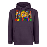 Plum mom autismlife zillion Heavyweight Hoodie - Zillion Design Studio
