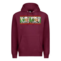 Burgundy Noel Premium Hoodie - Artiststas