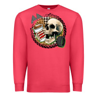 Cardinal race skull Premium Sweatshirt - Zillion Design Studio