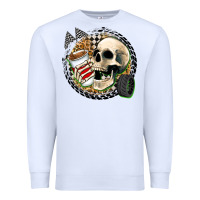 White race skull Premium Sweatshirt - Zillion Design Studio