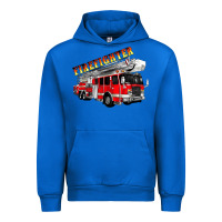 Cobalt firefighter fire truck Urban Hoodie - Artiststas