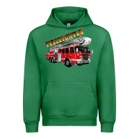 Emerald firefighter fire truck Urban Hoodie - Artiststas