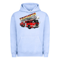 Pigment Grape Ice firefighter fire truck Urban Hoodie - Artiststas