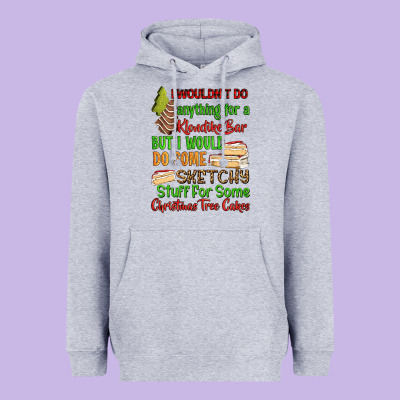 Heavyweight Hoodie I wouldnt do anything for a klondike bar