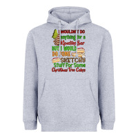 Heather Grey I wouldnt do anything for a klondike bar Heavyweight Hoodie - RanaPortraitStore