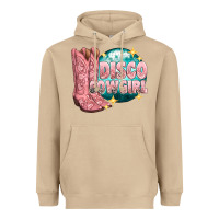 Mushroom western disco cowgirl Heavyweight Hoodie - texasbilliewilder