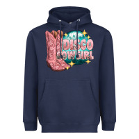Western Disco Cowgirl Heavyweight Hoodie | Teevron