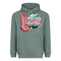 Sage western disco cowgirl Heavyweight Hoodie - texasbilliewilder