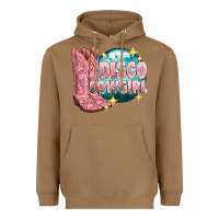 Toasted Coconut western disco cowgirl Heavyweight Hoodie - texasbilliewilder