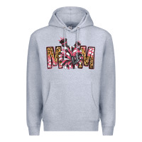 Heather Grey cheer mom Premium Hoodie - Jasminsmagicworld