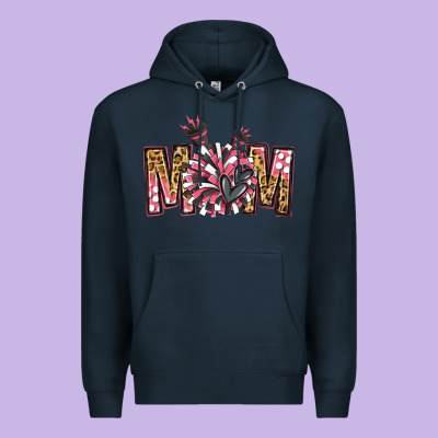 Cheer Mom Premium Hoodie Designed By Jasminsmagicworld