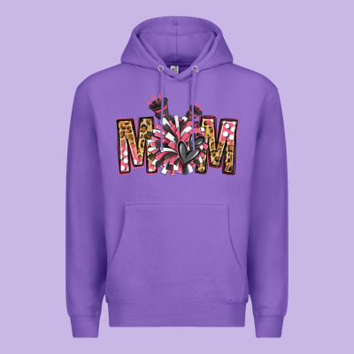 Cheer Mom Premium Hoodie Designed By Jasminsmagicworld