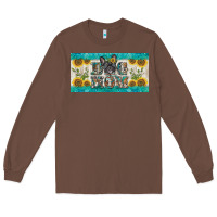 Chestnut dog mom french  bulldog license plate template Long Sleeve Tee - BarkalooDesign