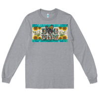 Dog Mom French  Bulldog License Plate Template Long Sleeve Tee | Teevron