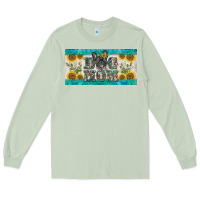 Matcha dog mom french  bulldog license plate template Long Sleeve Tee - BarkalooDesign