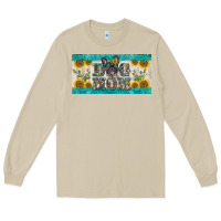 Mushroom dog mom french  bulldog license plate template Long Sleeve Tee - BarkalooDesign