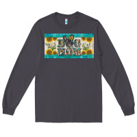 Smoke dog mom french  bulldog license plate template Long Sleeve Tee - BarkalooDesign