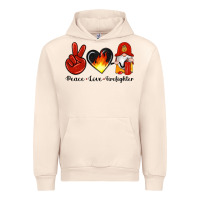 Sandshell peace love firefighter Urban Hoodie - Artiststas