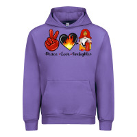 Tulip peace love firefighter Urban Hoodie - Artiststas