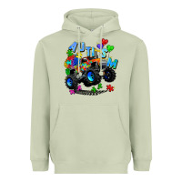 Matcha monster truck autism Heavyweight Hoodie - Zillion Design Studio