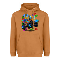 Meerkat monster truck autism Heavyweight Hoodie - Zillion Design Studio