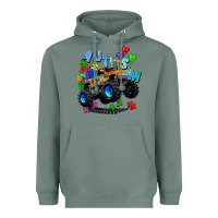 Sage monster truck autism Heavyweight Hoodie - Zillion Design Studio