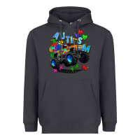 Smoke monster truck autism Heavyweight Hoodie - Zillion Design Studio
