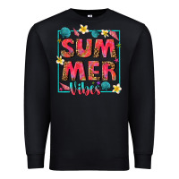 Black summer  vibes Premium Sweatshirt - texasbilliewilder