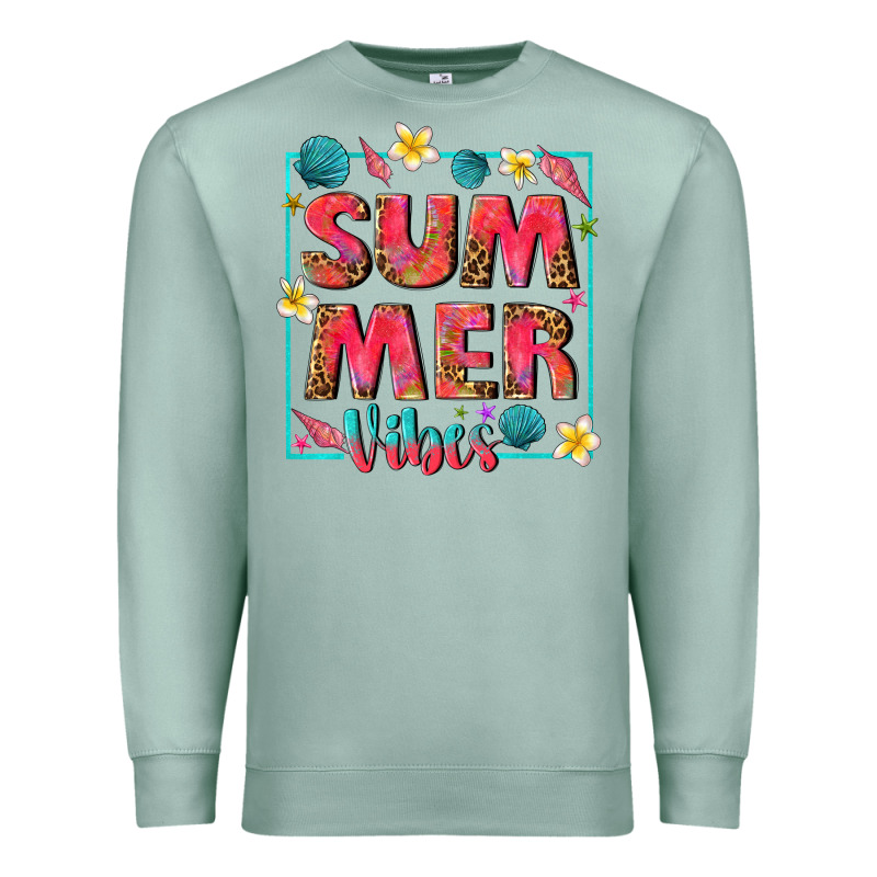 Summer  Vibes Premium Sweatshirt by texasbilliewilder | Teevron