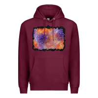 Burgundy halloween background Premium Hoodie - BundleAndBundleShop