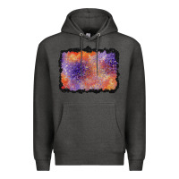 Charcoal Heather halloween background Premium Hoodie - BundleAndBundleShop