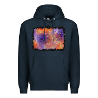 Navy halloween background Premium Hoodie - BundleAndBundleShop
