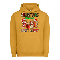 Pigment Peanut Butter christmas calories dont count with  christmas tree cake and cookies ad Urban Hoodie - AdoDesignShop