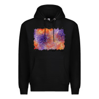 Black halloween background Premium Hoodie - BundleAndBundleShop