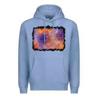 Colony Blue halloween background Premium Hoodie - BundleAndBundleShop
