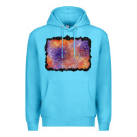 Ocean Blue halloween background Premium Hoodie - BundleAndBundleShop