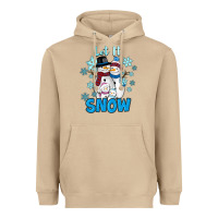 Mushroom Let It Snow Heavyweight Hoodie - RanaPortraitStore