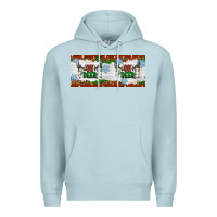 Blue Mist oh deer christmas Premium Hoodie - Artiststas