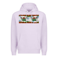 Lilac oh deer christmas Premium Hoodie - Artiststas