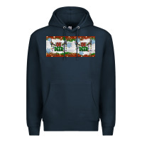 Navy oh deer christmas Premium Hoodie - Artiststas