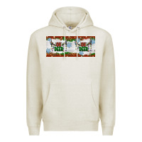 Oatmeal Heather oh deer christmas Premium Hoodie - Artiststas