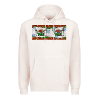 Pale Pink oh deer christmas Premium Hoodie - Artiststas