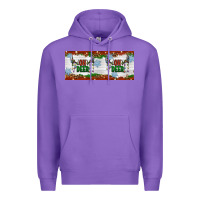 Purple oh deer christmas Premium Hoodie - Artiststas